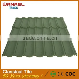Cheap Metal Roofing Sheet Wanael Classical Glazed Clay Low Cost Roof Tiles thumbnail-5