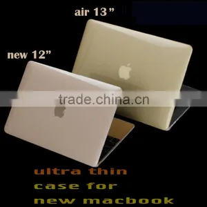 Glossy Skin Hard PC Case for MacBook 12 Cover thumbnail-1