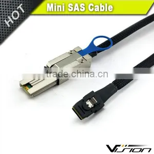 1m External Mini SAS 26pin (SFF-8088) Male to Internal Mini SAS 36pin (SFF-8087) Male Cable thumbnail-1
