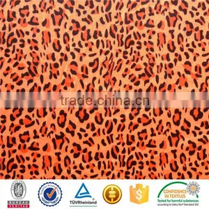 100%polyester Cheetah Skin Printed Velour Fabric for Home Textile thumbnail-3