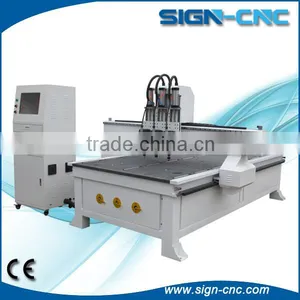 Factory Cost Price! Multi Head 3d CNC Wood Engraving Machine / CNC Router for Wood /CNC Wood Router thumbnail-2