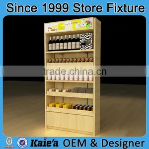 Customized Chocolate Display Shelf Supermarket Display Rack Design thumbnail-1