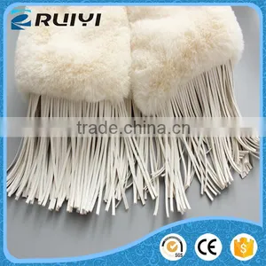 White Faux Fur Vest Kids Soft Fur Clothes for Sale thumbnail-4