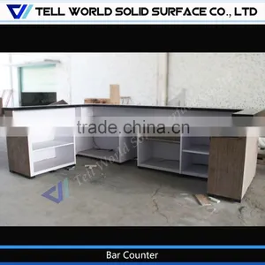 Bar Counter For Sale/restaurant Bar Counter/black Bar Counter thumbnail-3