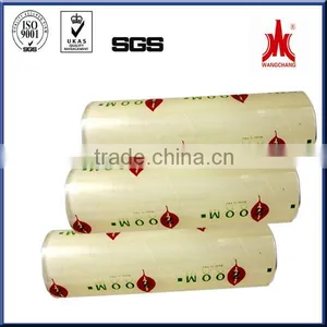2014 Pvc Cling Film Pvc Transparent Film Factory Supply Famous Brand Wangchang thumbnail-1