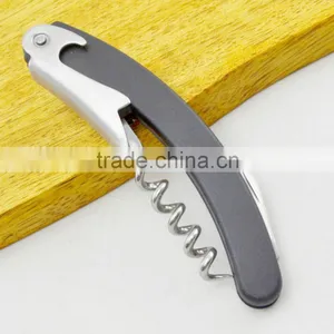 Multi Fuction Chrome Plate Bottle Opener Wood Corkscrew Quality Choice thumbnail-5