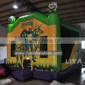 Inflatable Bouncer Slide With Multi Cartoon Theme From LIYA Factory thumbnail-3
