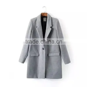 Cheap China Wholesale Clothing Wool Coat thumbnail-3