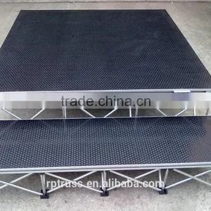 RP 4ftx8ft Portable Smart Stage , 18mm Thickness Stage Deck,carpet Surface thumbnail-5