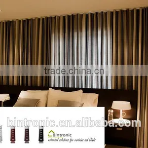Bintronic Interior Window Covering Screw Rod Driven Electric Track Of Electric Remote Control Curtains thumbnail-1