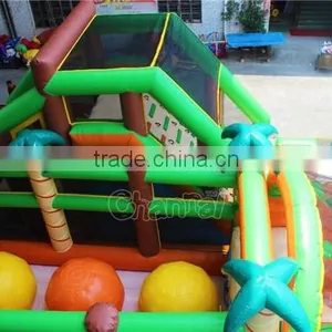 New Giant Commercial Adult Jungle Inflatable Obstacle Course Challenge Supplier's Choice thumbnail-4