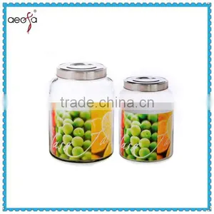 Hot Sale Giant Glass Airtight Container Pickle Jar thumbnail-1