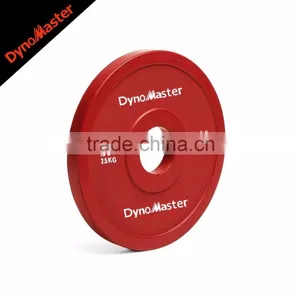IWF Approved Olympic Competition Rubber Change Plates Weight Lifting Rubber Plate thumbnail-5