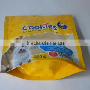 Aluminum Foil Cookies Food Stand Up Zipper Pouch thumbnail-2
