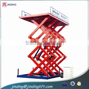 Working at Heights Retractable Platform With Hydraulic Scissors Lifting System thumbnail-3