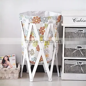 Cheap Foldable Dirty Clothes Basket for Bedroom thumbnail-5