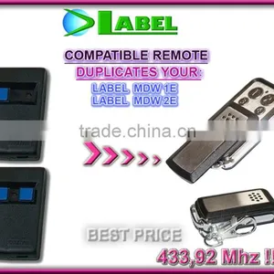 For LABEL MDW 1E,MDW 2E Compatible Remote thumbnail-2