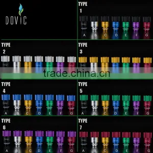 Aluminum Wide Bore Drip Tips thumbnail-1