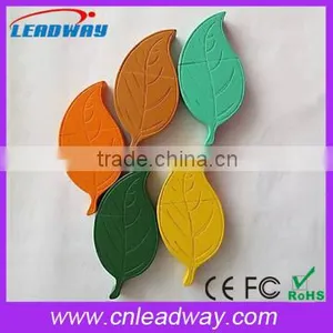 Wooden Leaf Shaped USB 2.0 Flash Drive 64MB-64GB thumbnail-2