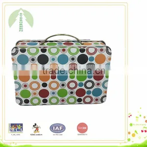2016 Tin Box With Pin Hinge and Handle, Factory Directly Sale thumbnail-1