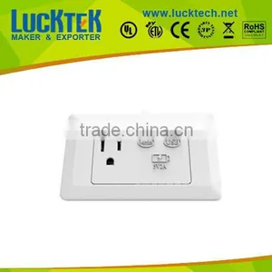 USA Type Socket USB Face Plate thumbnail-1