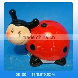 High Quality Ceramic Beetle Money Bank thumbnail-1