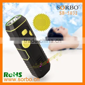 Hand Crank Flashlight FM Radio Siren Emergency Radio thumbnail-6