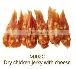 Dog Treat-MJ02C-Dry Chicken Jerky With Cheese thumbnail-1