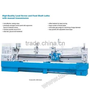 Turnado 280/1500 Lead Screw and Feed Shaft Lathe thumbnail-2