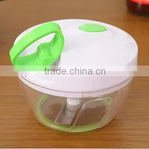High Quality Mini Twist Chopper Multifunctional Hand Vegetable and Fruit Speedy Chopper thumbnail-1