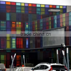 Color Laminated Low- E Glass (SGP Laminated Glass, Tempered Glass, Hollow Glass, Anti-Fire Glass,Hot Bending Glas) thumbnail-1