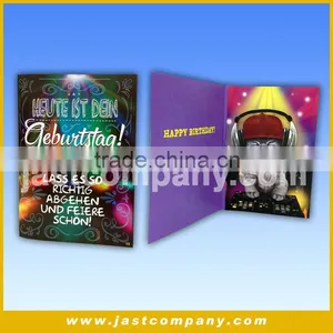 Lovely DJ Cat Happy Birthday Moving And Talking Greeting Cards thumbnail-1
