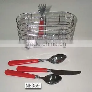 KITCHENWARE PLASTIC WHITE CUTLERY WITH KNIFE FORK SPPON thumbnail-6