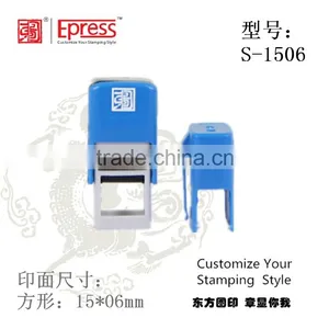 Epress Square 15x6mm Easy Carry Cute Transparent Color Promotional Pocket Stamps thumbnail-3