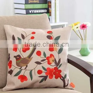 Home Decor 100% Polyester Custom Printed Cushion Cover thumbnail-4