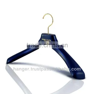 Durable Plastic Luxury Blue Hanger for Boutique Dresses Shop thumbnail-1