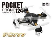 Fuqi Factory FQ777-124 Pocket Drone 2.4G RC Micro Quadcopter 4CH 6Axis Gyro RTF UAV RC Mini Drones Quality Choice thumbnail-1