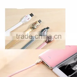 2.1A Noodles USB Data Cable for Android Phones Remax LED Light Data Cable thumbnail-5