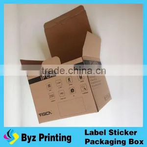 Custom Made Recycled Brown Kraft Paper Pillow Box/Bag With Logo Print for Gift /Soap /Cloth /JewelryPackaging thumbnail-2