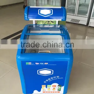 Mini Display Freezer for Ice Cream 150L With CE thumbnail-2