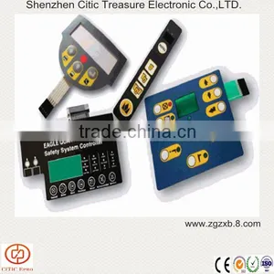 Lcd/led Membrane Switch Design Remote Control Keyboard thumbnail-3
