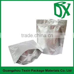 Top Grade Manufacture Food Packaging Small Stand up Aluminum Foil Freezer Bag With Zipper thumbnail-1