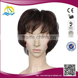 2014 New Fashion Style Heat Synthetic Fiber Short Lace Front Wigs thumbnail-1