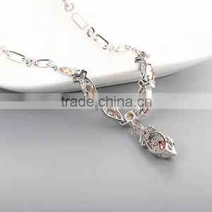 925 Sterling Silver Wholesale Pendant Statement Necklace 2016 Jewelry SNP028W thumbnail-6