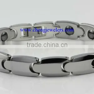 Fashion Jewelry Tungsten Magnetic Clasps for Bracelets for Men thumbnail-1