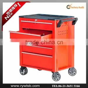 High Quality Ball Bearing Drawer Steel Tool Cabinet With Wheels and Lock thumbnail-1