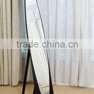 3mm Oval Type Wood Decorative Mirror thumbnail-1