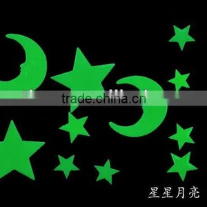 Custom Glow in Dark Fabric Sticker thumbnail-1