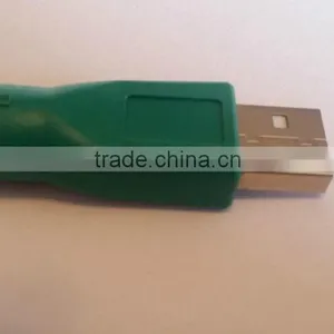 2016 New Universal Hot Sale PS2 TO USB PORT CONVERTER ADAPTER FOR PC KEYBOARD MOUSE thumbnail-1