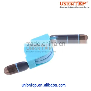 New Arrivals!!!! High Quality Hot Custom Flat Retractable Usb Cable Bulk for Android thumbnail-4